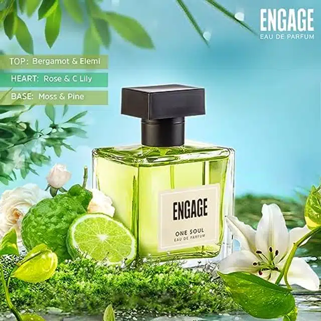 Engage One Soul Unisex Perfume 100 ml + Free Tester Vial 3 ml