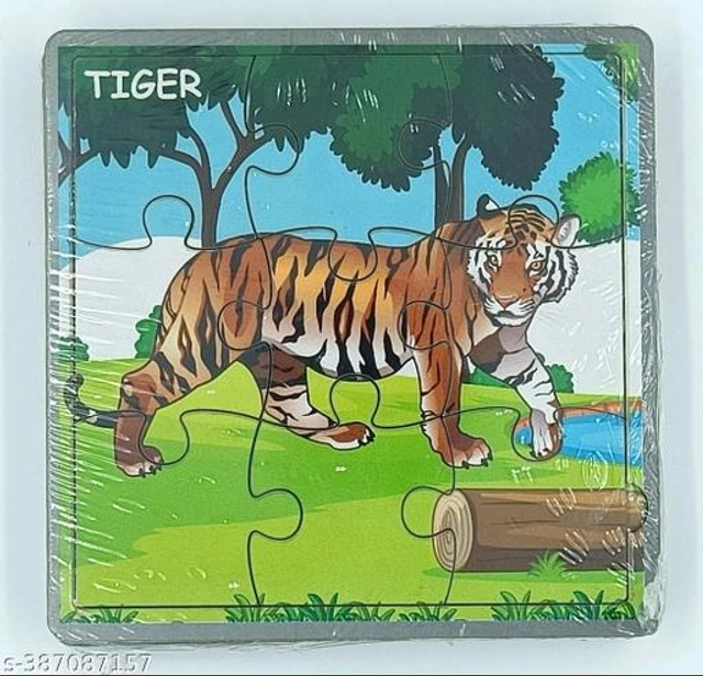 Wooden Puzzle for Kids (Multicolor)