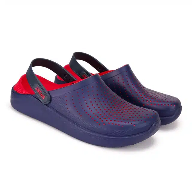 Combo of Sliders & Clogs for Men (Pack of 2) (Multicolor, 8)