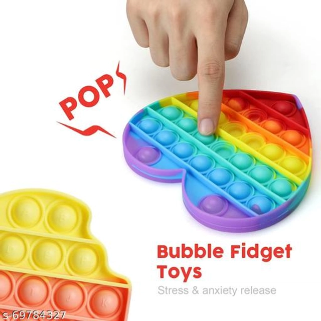 Silicone Fidget Toys for Kids (Multicolor)