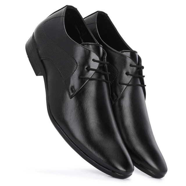 Formal Shoes for Men (Black, 6)