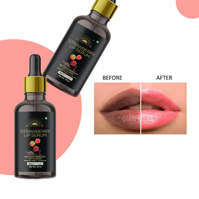 Desi Crew Pink Lip Serum for Unisex (30 ml)