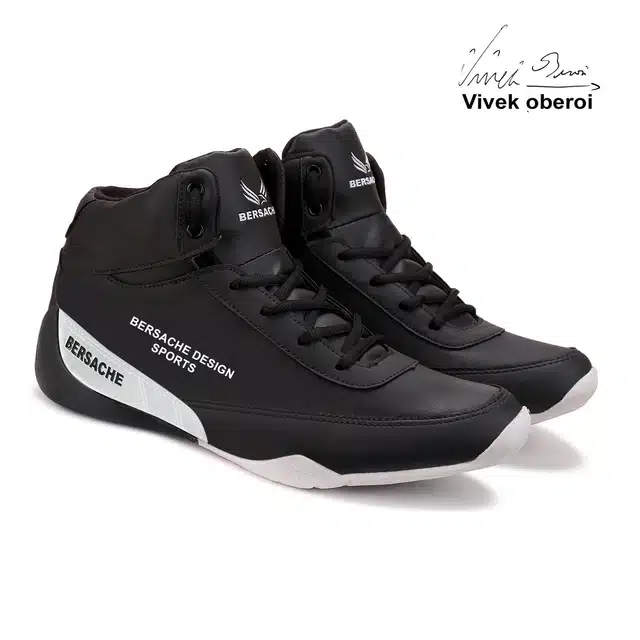 Sports Shoes for Men (Black, 7)