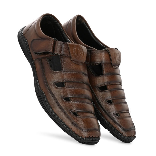 Sandals for Men (Brown, 6)