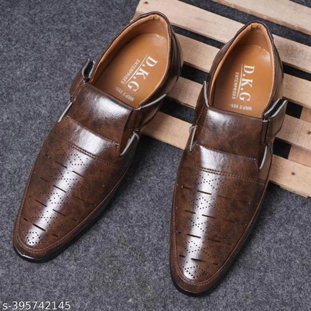 Loafers for Men (Brown, 6)