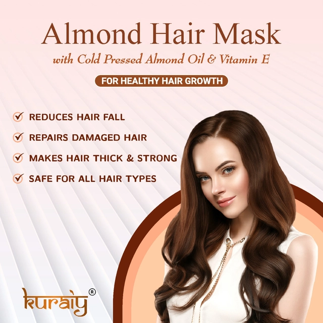 Kuraiy Almond Hair Mask (200 g)