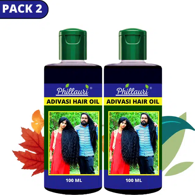 Phillauri Adivasi Hair Growth Oil (Pack of 2, 100 ml)