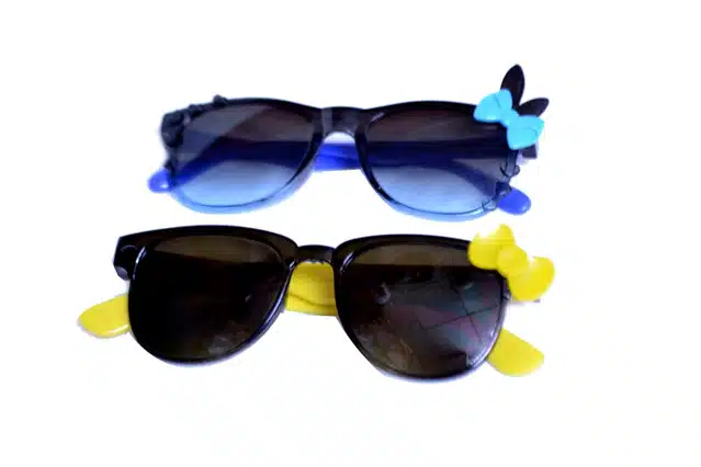 UV Protected Sunglasses for Kids (Pack of 2) (Multicolor, 4-10 Years)