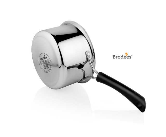 BRODEES Stainless Steel Sauce Pan 18.5 cm diameter (2 L capacity) (A-21)