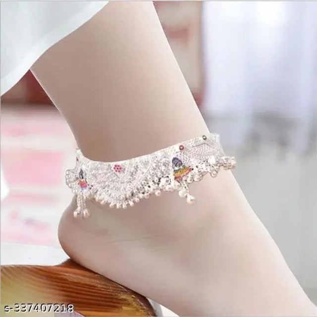 Women Fancy Anklet (Multicolor)