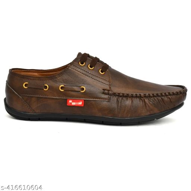 Formal Shoes for Men (Brown, 6)