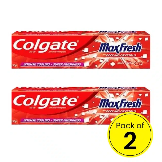 Colgate Maxfresh Red Gel Toothpaste 2X38 g (Pack Of 2)