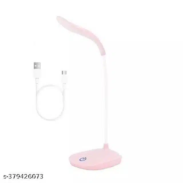 Plastic Table Lamp (Pink)