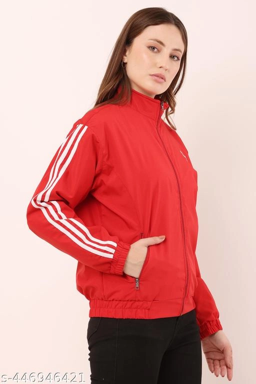 Jacket for Women (Red, M)