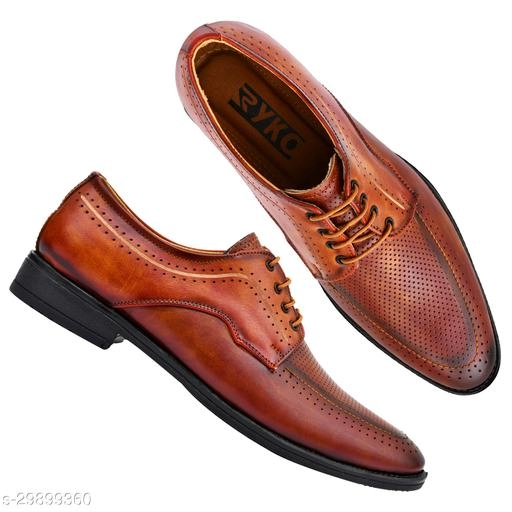 Formal Shoes for Men (Tan, 6)