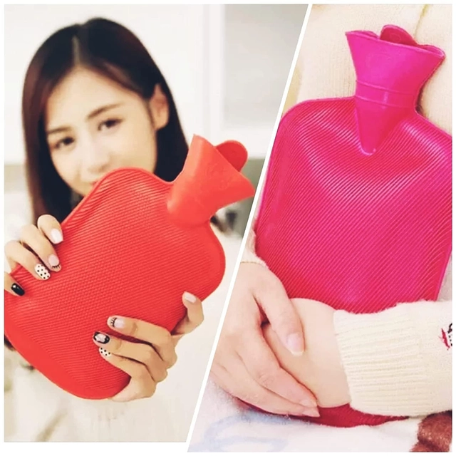 Hot Water Bottle Bag (Multicolor, 1.75 L)