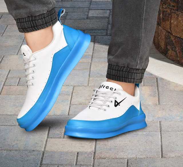Afreet Casual Shoes for Men (Sky Blue, 9) (LWPL-114)