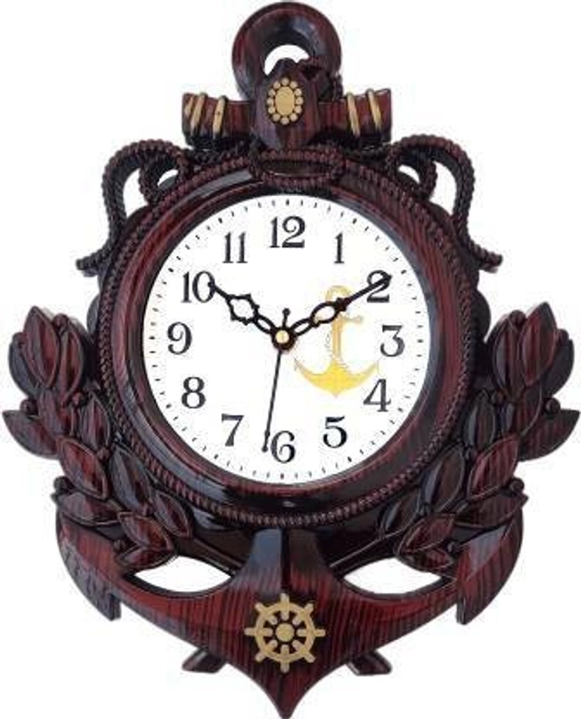 DIVINE CRAFT Royal Touch analogue wall clock (Pack of 1)