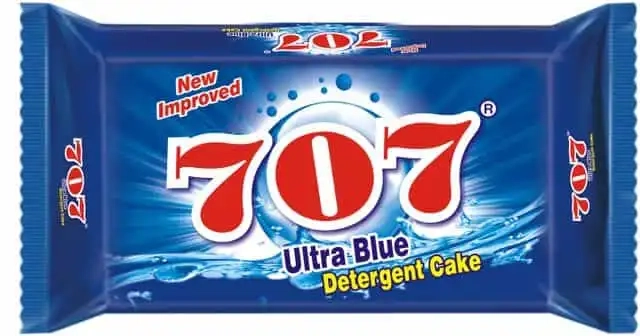 707 Ultra Blue Detergent Cake 8X150 g (Buy 6 & Get 2 Free )
