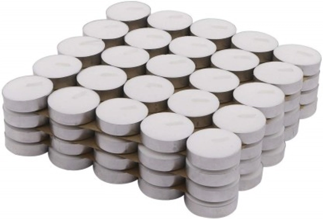 Tea Light Candles Normal Waxed 30 Mins Burning (6gm,100 Pcs)