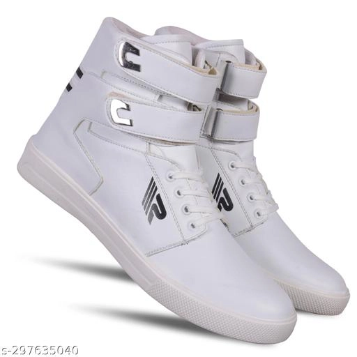 Boots for Men (White, 6)