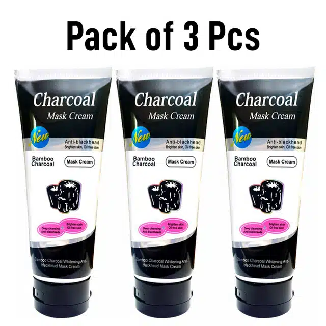 Charcoal Peel Off Mask (80 g, Pack of 3)