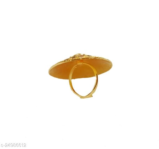 Brass Ring for Women (Multicolor)