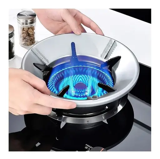 Stainless Steel Gas Saver Burner (Silver)