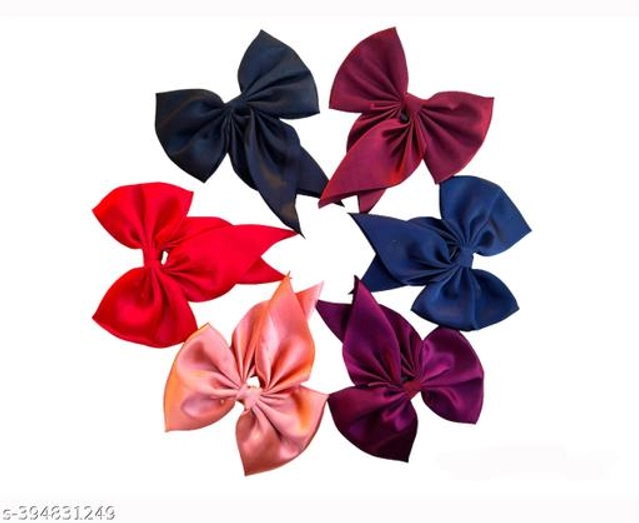 Hair Clips for Women (Multicolor, Pack of 6)