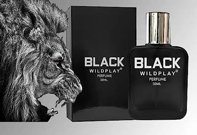 Wildplay Black & Trimmer Perfume (30 ml, Pack of 2)