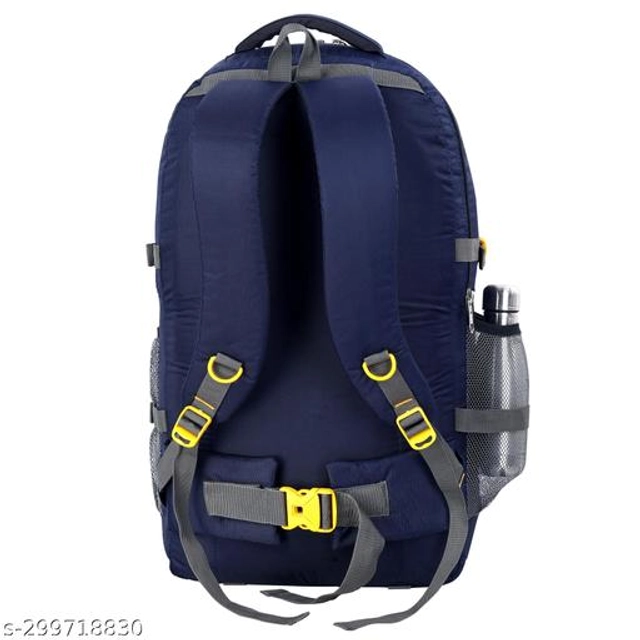 Polyester Backpack for Kids (Navy Blue, 70 L)