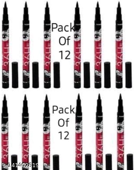 36H Sketch Eyeliner (Black, Pack of 12)