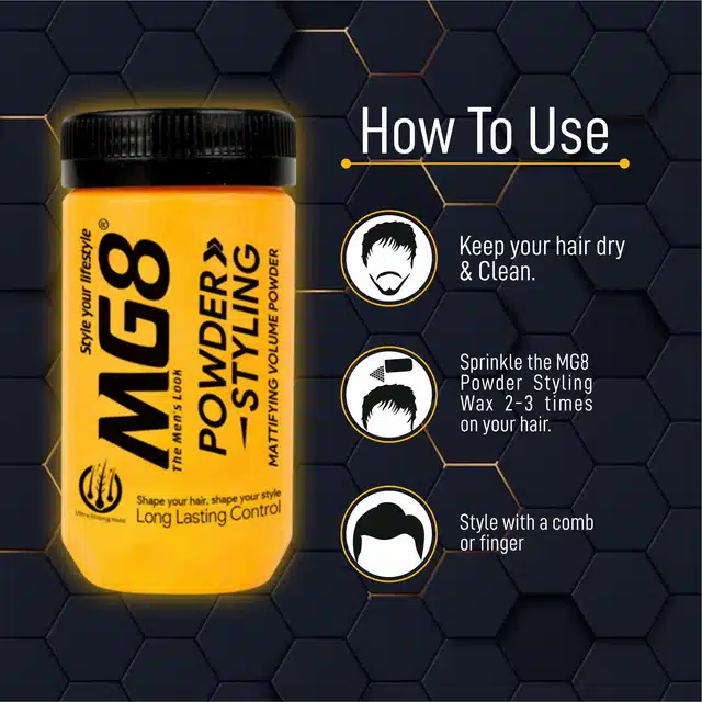 MG8 Natural Hair Volume Powder (20 g)