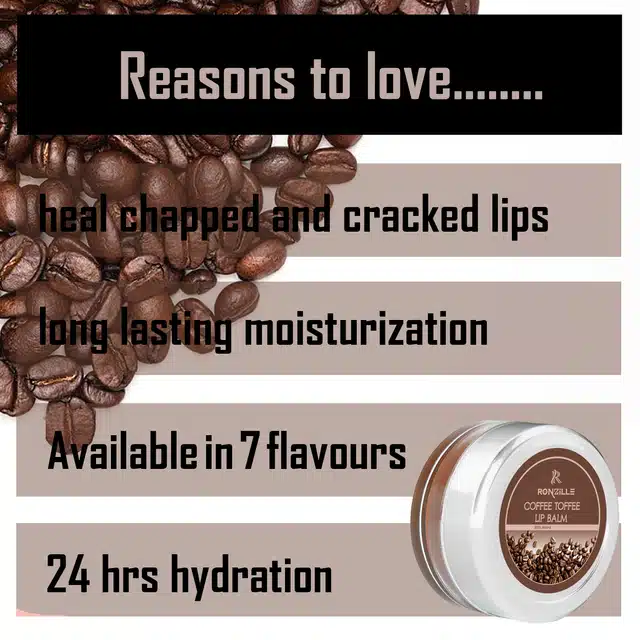 Ronzille Coffee Toffee Lip Balm (8 g)