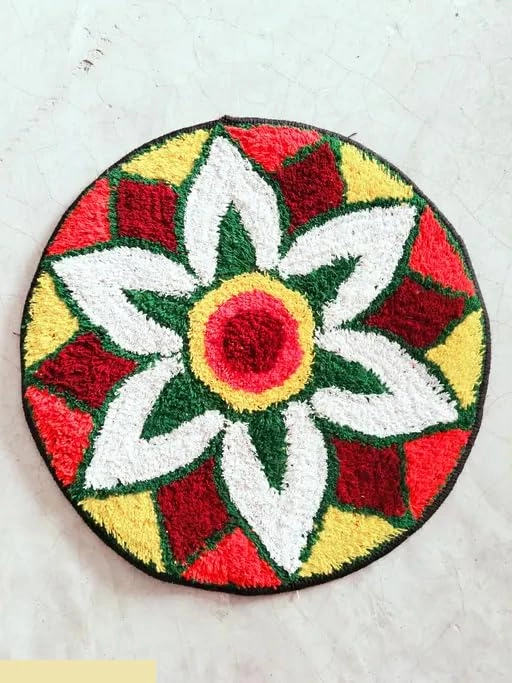 Qaleen Rylie Rangoli Mat (60x60cm)