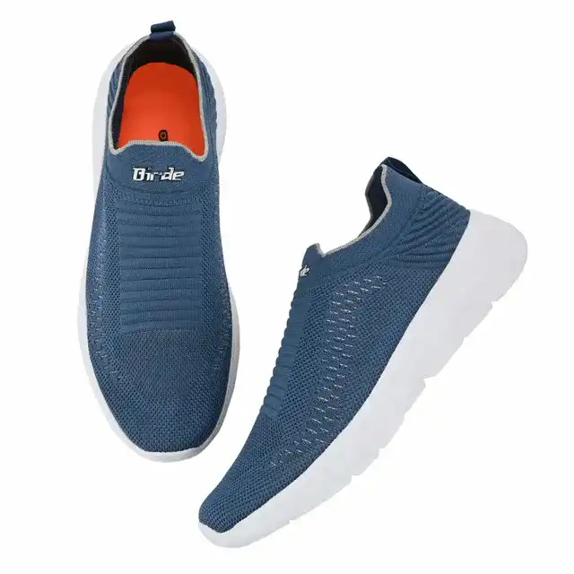 Birde Lightweight Sports Shoes For Mens (Blue, 6) (BRD-638)