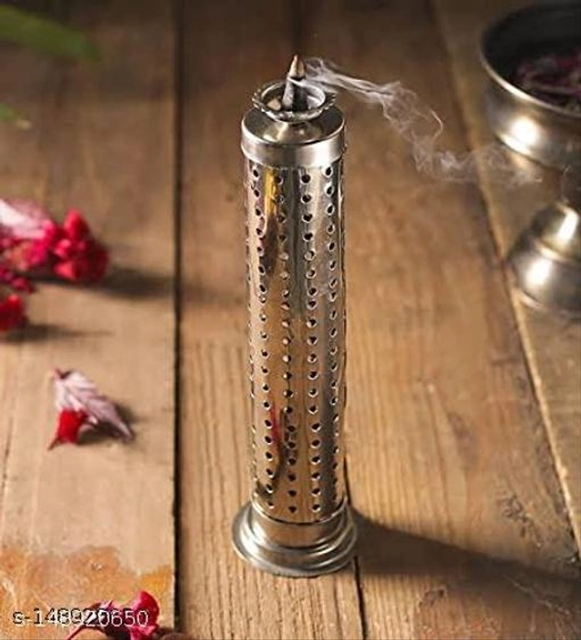 Stainless Steel Incense Sticks Holder (Silver)