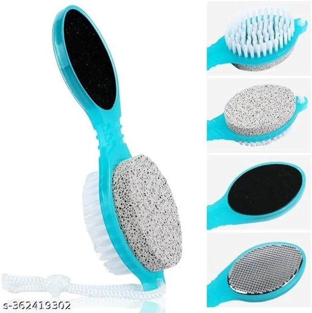 4 In 1 Foot Pedicure Brush (Sky Blue)