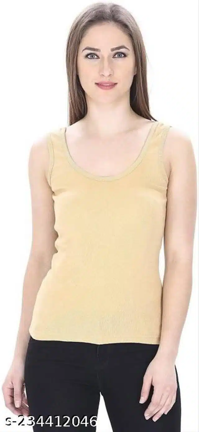 Camisoles for Women (Yellow, S)