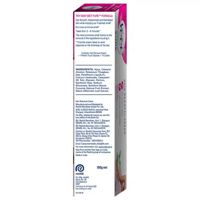 Veet Hair Removal Cream For Normal Skin 100 g