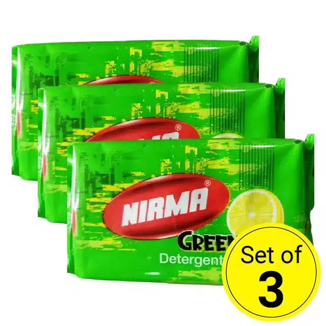 Nirma Super Detergent Cake 3X180 g (Pack of 3)