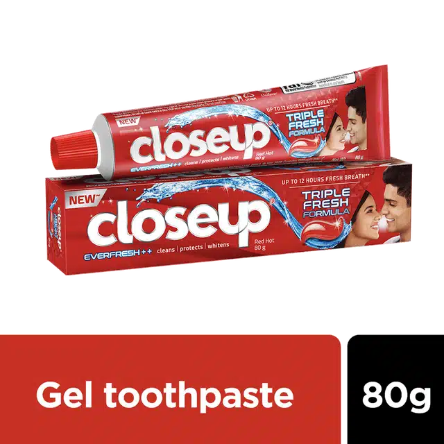 क्लोज अप एवरफ्रेश रेड हॉट टूथपेस्ट 80 g