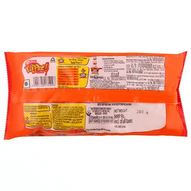 Sunfeast Yippee Magic Masala Noodles 240 g