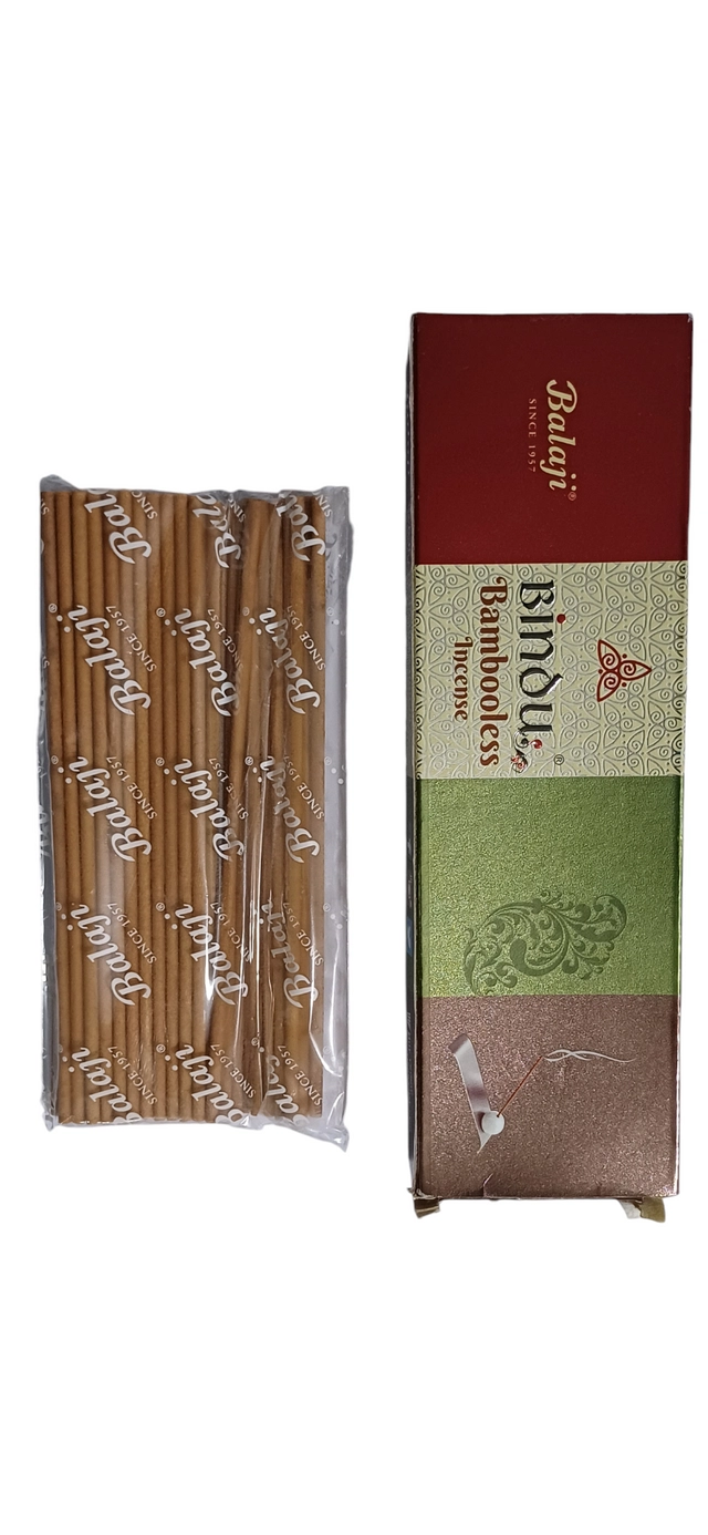 Bindu Bambooless Dhoop Incense Sticks (100 g)