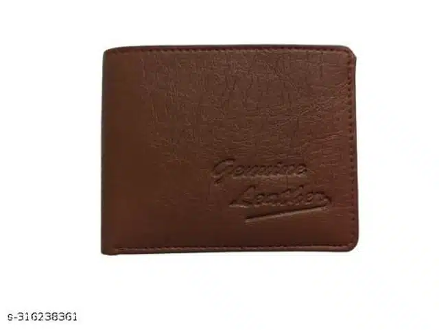 Leather Wallet for Men (Brown)