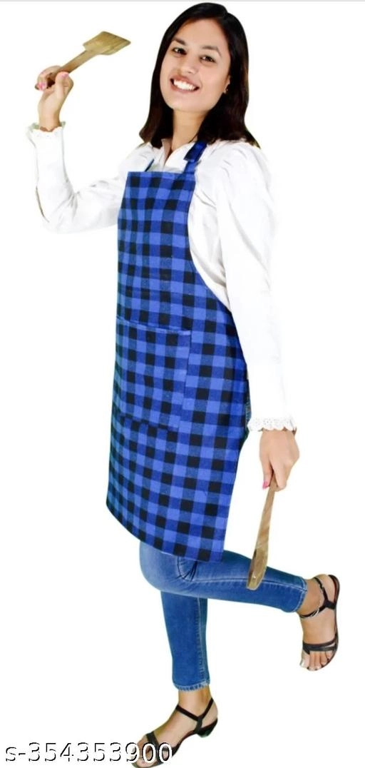 Cotton Apron for Men & Women (Blue)