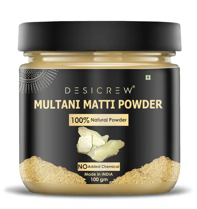 Desi Crew Natural Multani Mitti Powder (100 g)