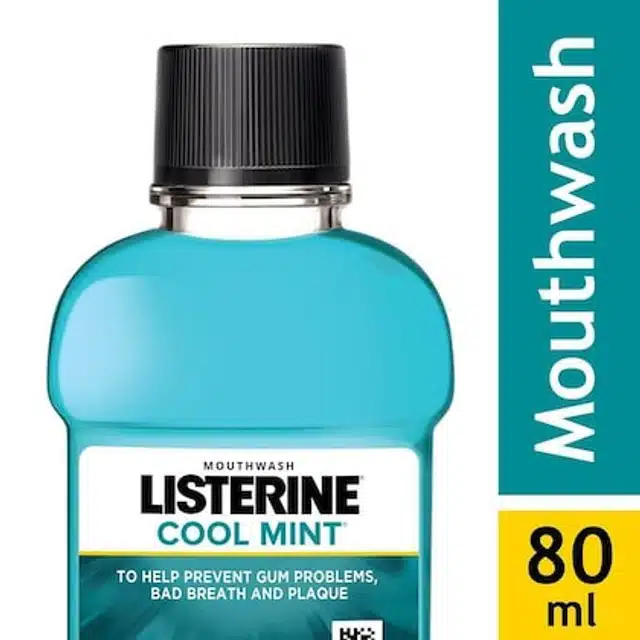 Listerine Coolmint Mouth Wash 80 Ml