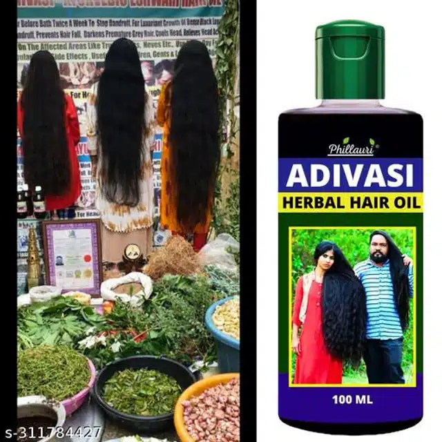 Phillauri Adivasi Hair Oil (100 ml, Pack of 3)