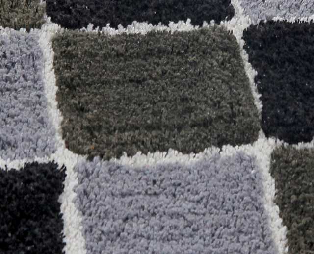 Soft Cotton Anti Skid Bathmat for Home & Entrances (Multicolor) (A-70)